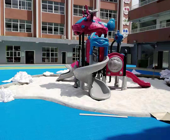 揭东区人造沙滩儿童游乐场用石英砂